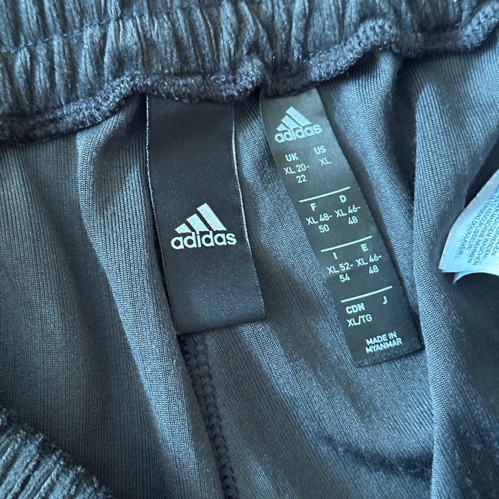 Adidas Hyperglam Ribbed Velour Flared Leg Pants - Picture 4 of 6